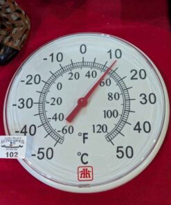 Plastic Home hardware wall thermometer