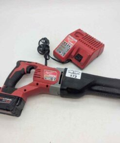 Milwaukee 18v cordless sawzall with battery and charger