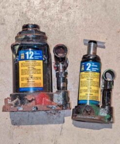 Powerfist 12 & 2 ton bottle jacks - no tilt bar
