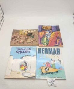 Herman, Far Side & Giles Comic strip books