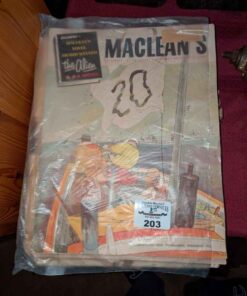 Maclean's 1953/54 magazines