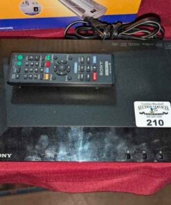 Sony Blu-Ray DVD player with remote