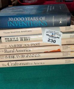 National Geographic and 30 000 years of inventions book titles