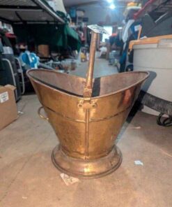 Brass Coal Scuttle