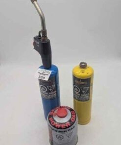 Torch and gas cannisters