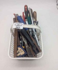 Files, Chisels, screwdrivers, etc