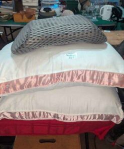 Sealy Extra Firm pillows and lumbar support pillow