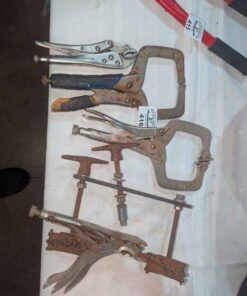 Locking C Clamps, Welding clamp pliers, etc