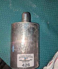 German Hammer milled flask