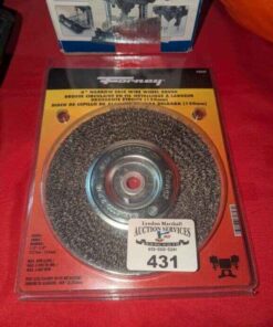 Fornay 6" Narrow face wire wheel brush