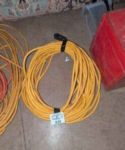 Yellow extension cord