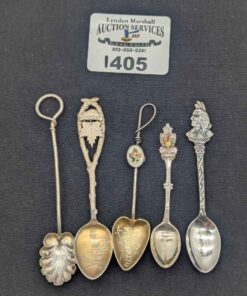 Sterling collector spoons