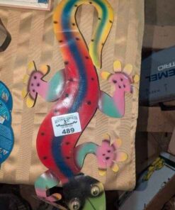 Colourful Metal Lizard