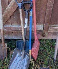 Snow shovels and twist cultivator