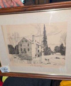The Mill of Kintail framed print