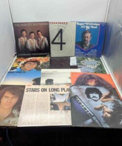 Foreigner, Barry Manilow, Burton Cummings, etc Record Albums