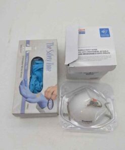 Dust masks, Nitrile gloves