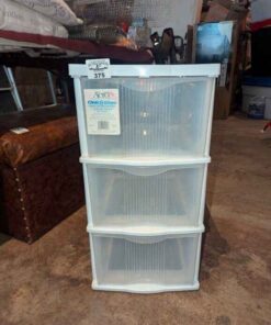 Plastic portable drawer storage