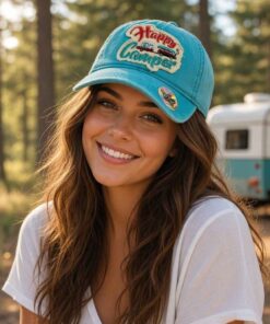 TURQUOISE BALL CAP