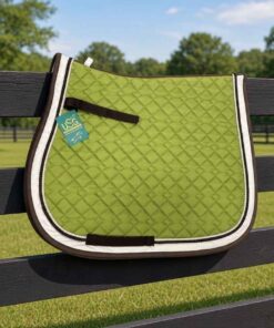 Green Saddle Pad