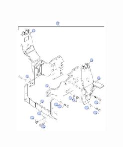 Loader sub frame Compatible Tractors - New Holland T4.90/100/110/120 ROPS/CAB 2WD/4WD