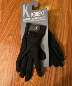 KONEKT STRETCH RIDING GLOVES - MED