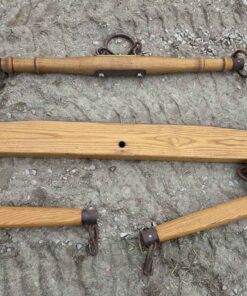 Good, solid set of wooden Single & Double Trees