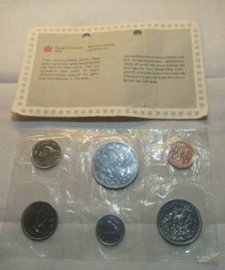 Royal Canadian Mint uncirculated 1983 coins